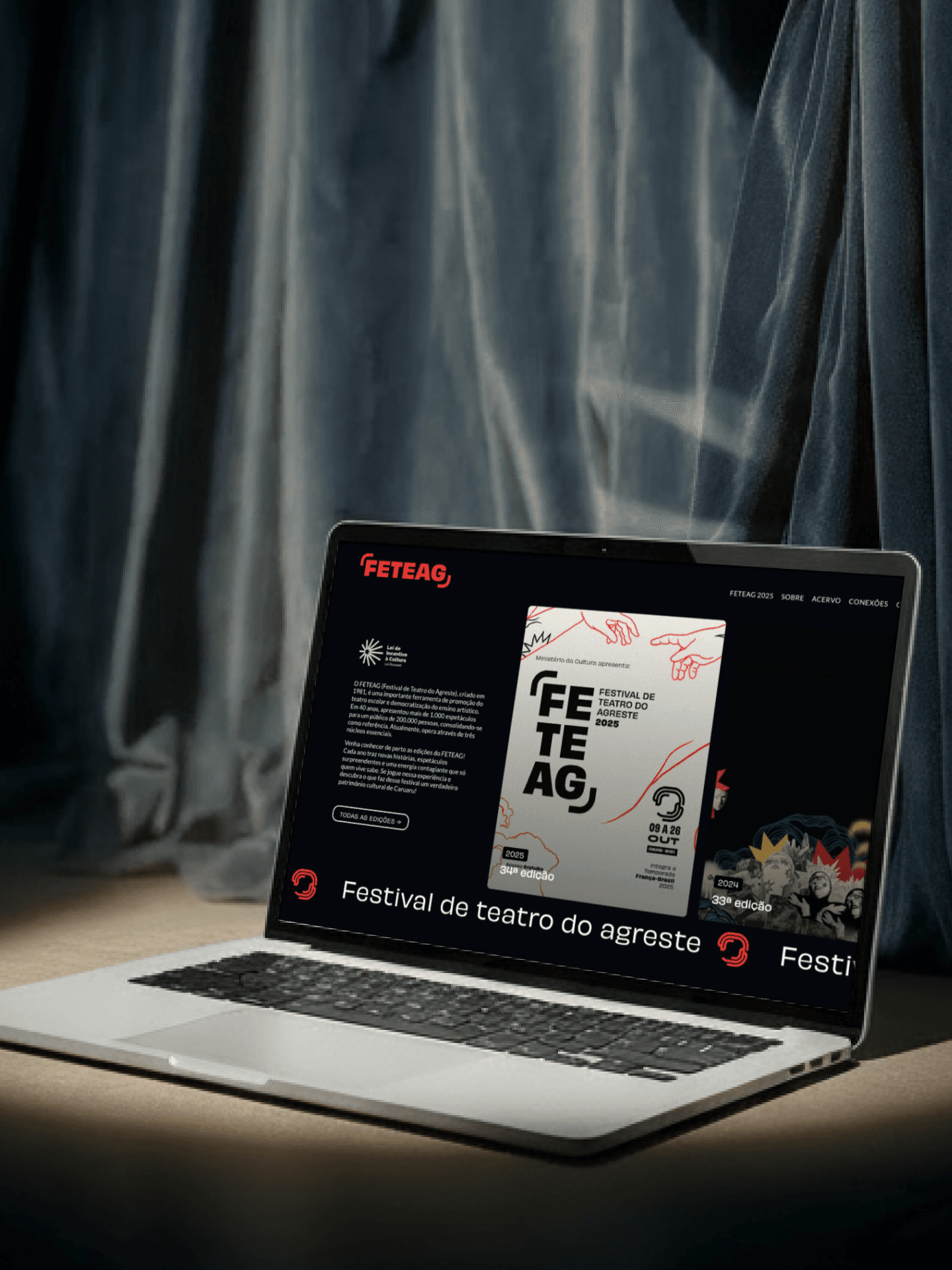 Capa do projeto FETEAG